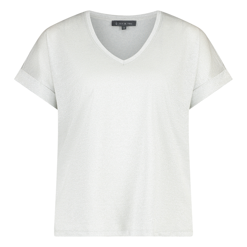 Ivy & You Dames Top 25001vhkmlurex Zilver