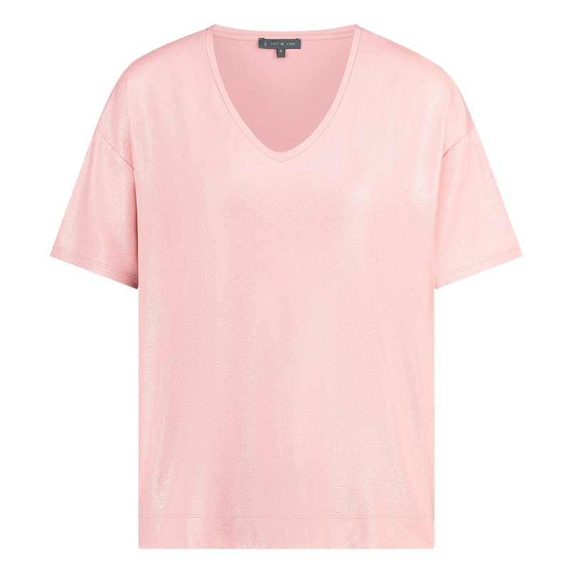 Ivy & You Dames Top 25019topvhalsfoilcoa Koraal