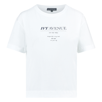 Ivy & You Dames Top 25020t-shirtchestpri Wit