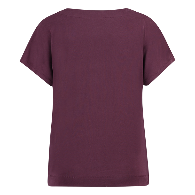 Ivy & You Dames Top 25052topdrapecupro Bordeaux