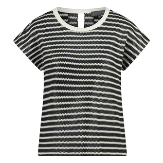 Ivy & You Dames top 25077 Zwart