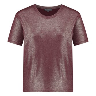 Ivy & You Dames Top 25151 Bordeaux