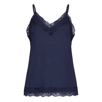 Ivy & You Dames Top Strs-11singletkant Navy