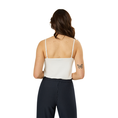 Ivy & You Dames Top Strs-11singletkant OFF-WHITE