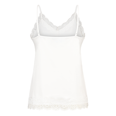 Ivy & You Dames Top Strs-11singletkant OFF-WHITE