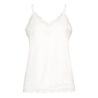 Ivy & You Dames Top Strs-11singletkant OFF-WHITE