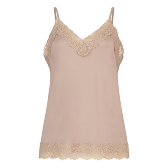 Ivy & You Dames Top Strs-11singletkant Taupe