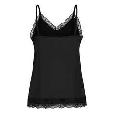 Ivy & You Dames Top Strs-11singletkant Zwart