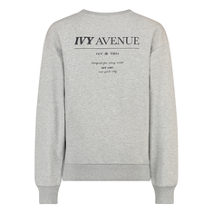 Ivy & You Dames Trui 24177sweativybackpri Grijs mele