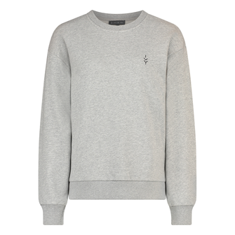 Ivy & You Dames Trui 24177sweativybackpri Grijs mele