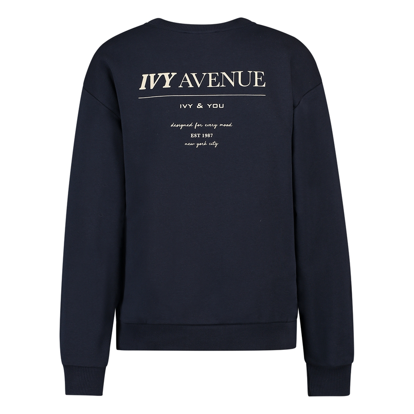 Ivy & You Dames Trui 24177sweativybackpri Navy