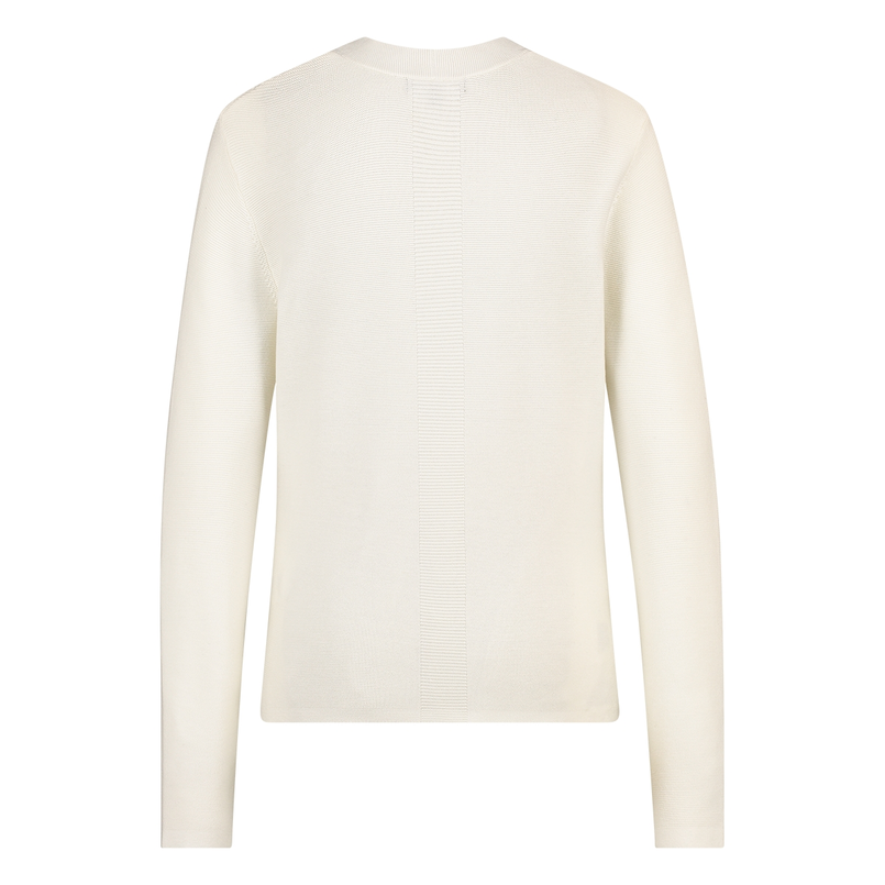 Ivy & You Dames Trui Aps-113v-halskraag Beige
