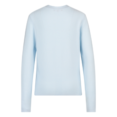 Ivy & You Dames Trui Aps-113v-halskraag Bleu