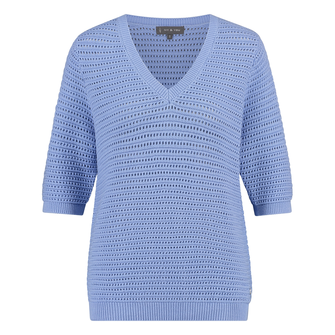 Ivy & You Dames Trui Aps-115 Bleu