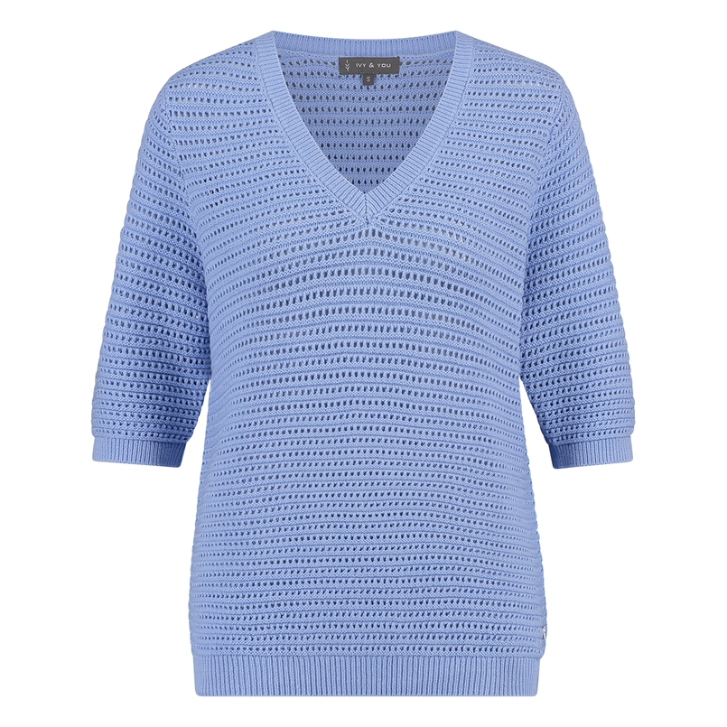 Ivy & You Dames Trui Aps-115 Bleu