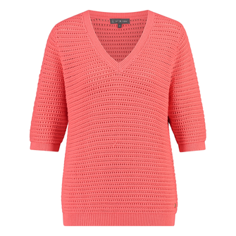Ivy & You Dames Trui Aps-115 Koraal