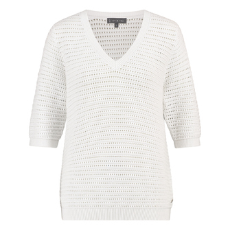Ivy & You Dames Trui Aps-115 Wit