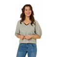 Ivy & You Dames Trui Strs-10pullv-hals Grijs mele
