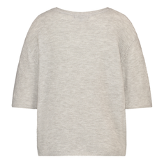 Ivy & You Dames Trui Strs-10pullv-hals Grijs mele