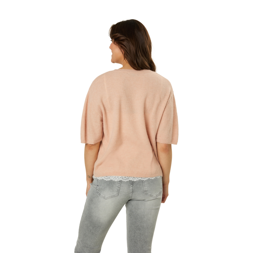 Ivy & You Dames Trui Strs-10pullv-hals Nude