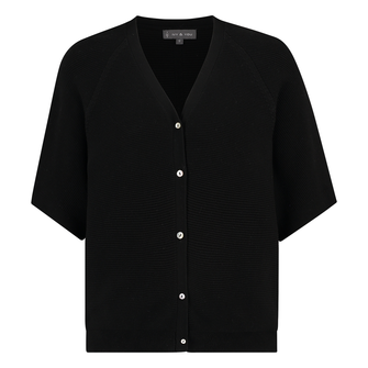 Ivy & You Dames Vest Aps-117vestv-hals Zwart