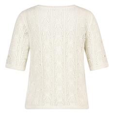 Ivy & You Dames Vest Aps-119 OFF-WHITE