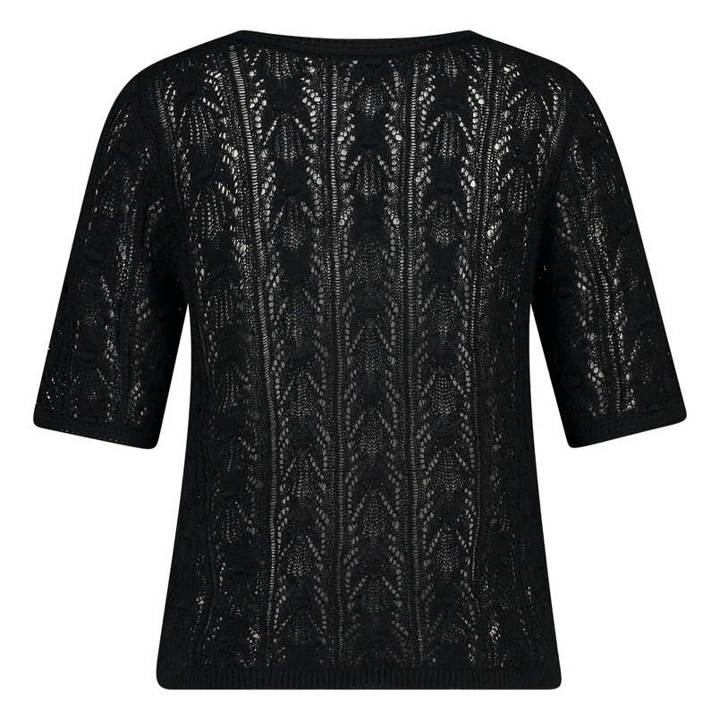 Ivy & You Dames Vest Aps-119 Zwart