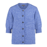 Ivy & You Dames Vest Aps-124kmvestjehairy Midden blauw