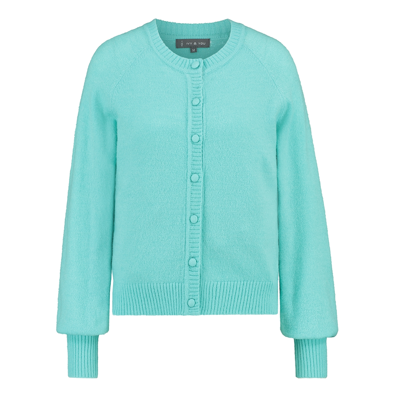 Ivy & You Dames Vest Strw-01vestjer-hals Aqua
