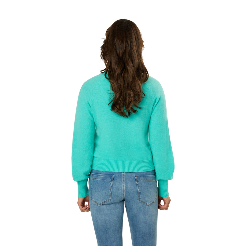 Ivy & You Dames Vest Strw-01vestjer-hals Aqua