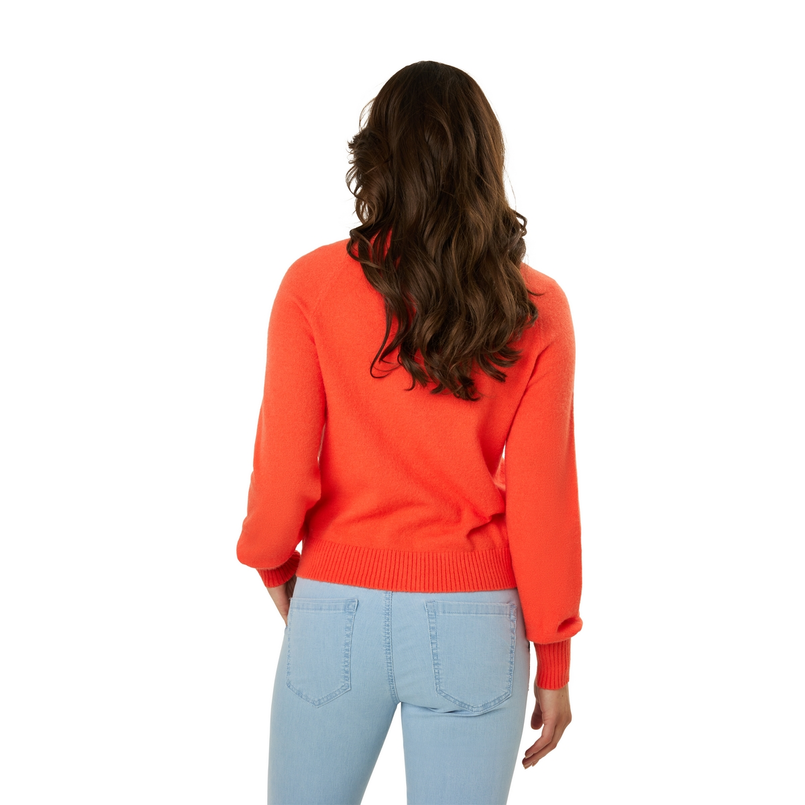 Ivy & You Dames Vest Strw-01vestjer-hals Oranje