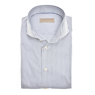 John Miller Heren Overhemd 5141976 Royal blue