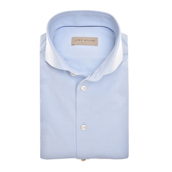 John Miller Heren Overhemd 5142006 Bleu