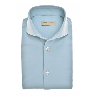 John Miller Heren Overhemd 5142035 Bleu