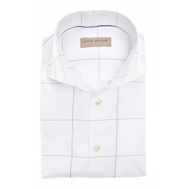John Miller Heren Overhemd 5710361 Wit