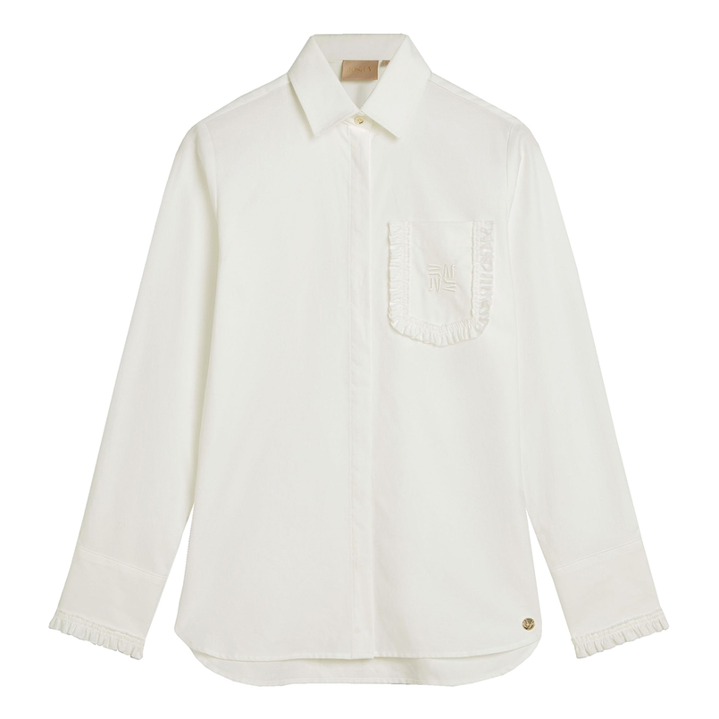 Josh V Dames Blouse Jennie OFF-WHITE