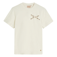 Josh V Dames Top Dorie Bow OFF-WHITE