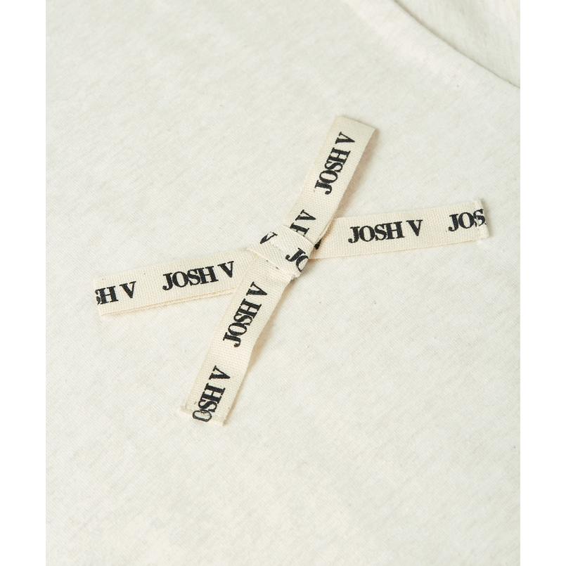 Josh V Dames Top Dorie Bow OFF-WHITE