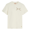 Josh V Dames Top Dorie Bow OFF-WHITE