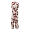 K-Design Dames Jumpsuit A310 Rood dessin