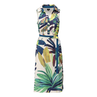 K-Design Dames Jurk A321 Groen dessin