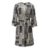 K-Design Dames Jurk A336 Zwart dessin
