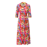 K-Design Dames Maxi-jurk A313 Diverse kleuren