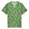 Kyra Dames Blouse Solana - S25 Groen dessin