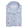 Ledub Heren Overhemd 0142821 Aqua