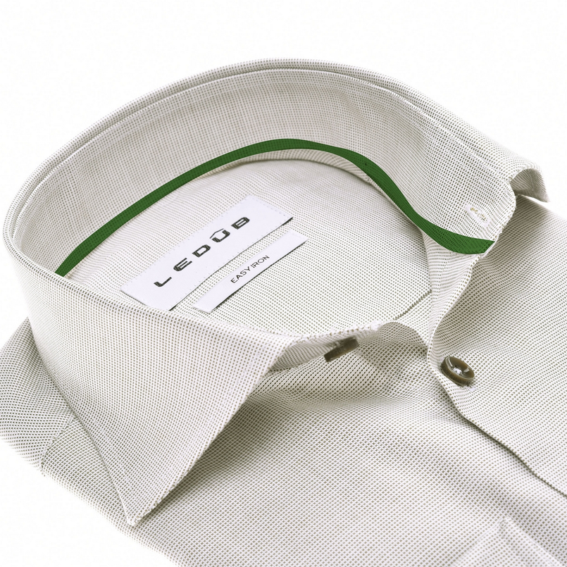 Ledub Heren Overhemd 0142827 Groen