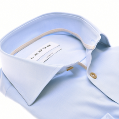 Ledub Heren Overhemd 0142833 Bleu