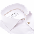 Ledub Heren Overhemd 0142833 Bruin dessin