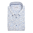 Ledub Heren Overhemd 0142906 Bleu