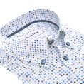 Ledub Heren Overhemd 0142906 Bleu
